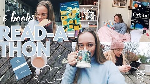 I let myself read six books in a day (read-a-thon)