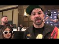 Mike Perry responds to Julian Lane threatening his family at BKFC Press Conference