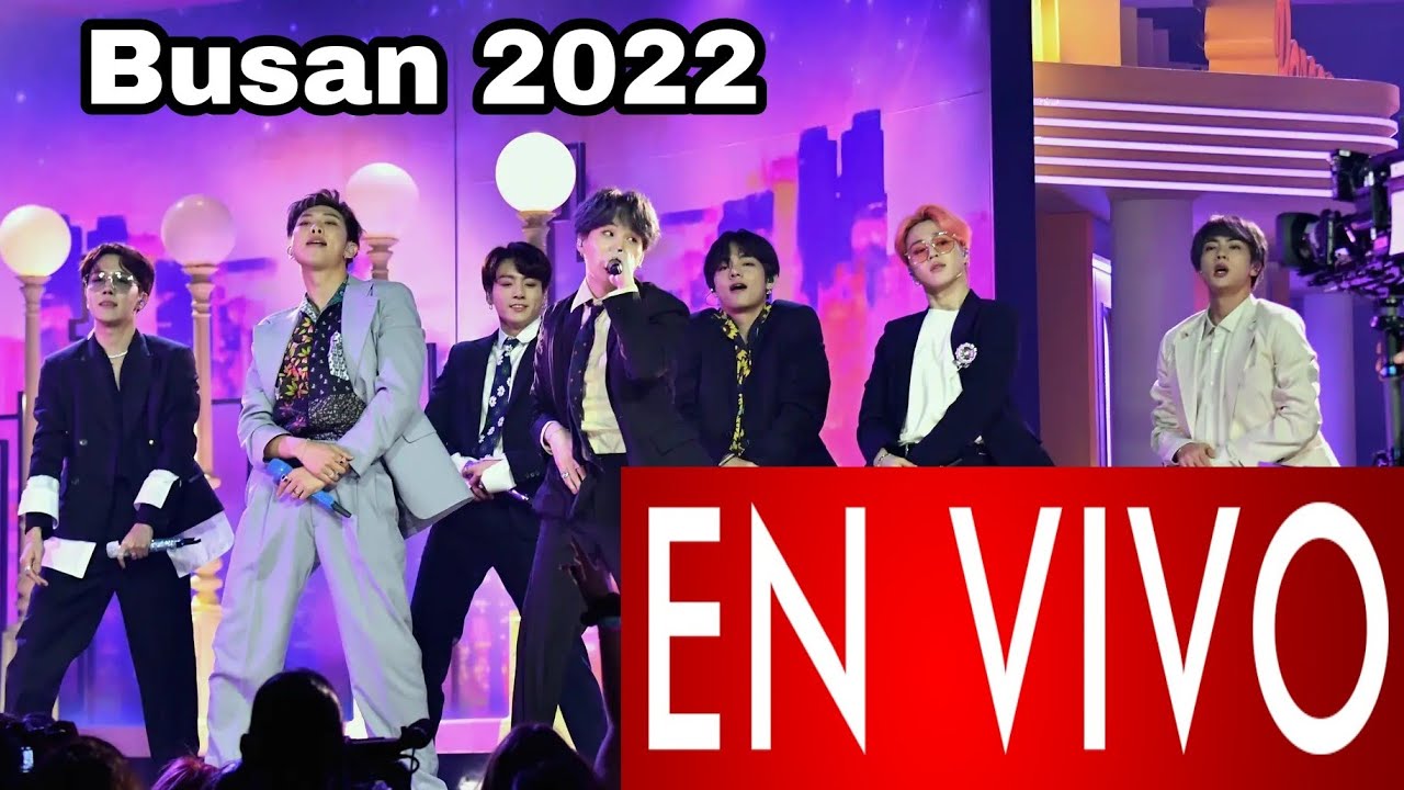 Concierto BTS Busan 2022 en vivo, BTS concierto en Busan en vivo - YouTube