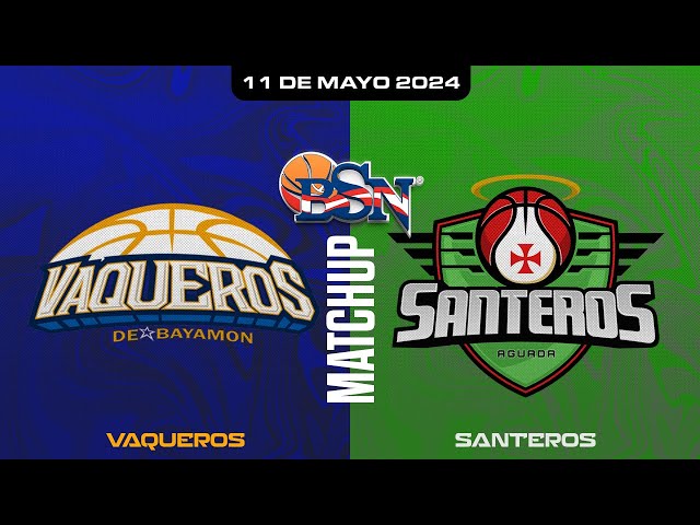 Vaqueros de Bayamón vs. Santeros de Aguada - BSN2024