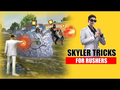 SKYLER Rushing Tips & Tricks Free Fire Max #arrowgaming