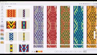 PC / Mac Part1  | How to use TabletWeaver Studio | Tablet Weaving Patterns | Çarpana Dokuma screenshot 2