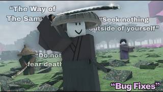 This Samurai Game is SO GOOD... #bugfixes