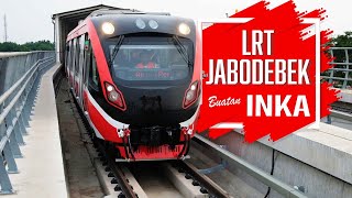 LRT Jabodebek made by PT INKA (Persero)