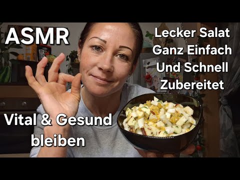 [ASMR] Fenchelsalat - Vitaminbombe pur || Rezept zum Selbermachen || Whispering