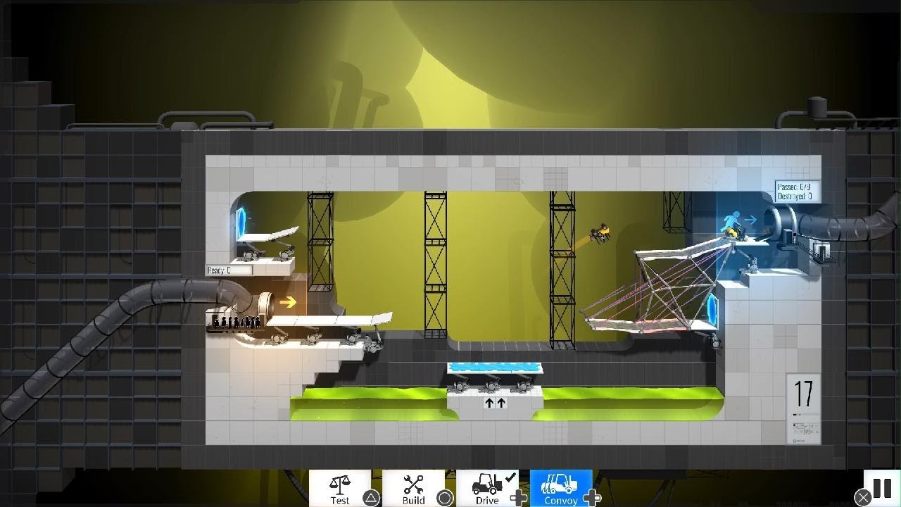 Bridge Constructor Portal part 3 - YouTube