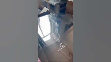 A Behind-the-Scenes Look of Foil Stamping On Glossy Silver Paper Card #custompackaging #mailerbox