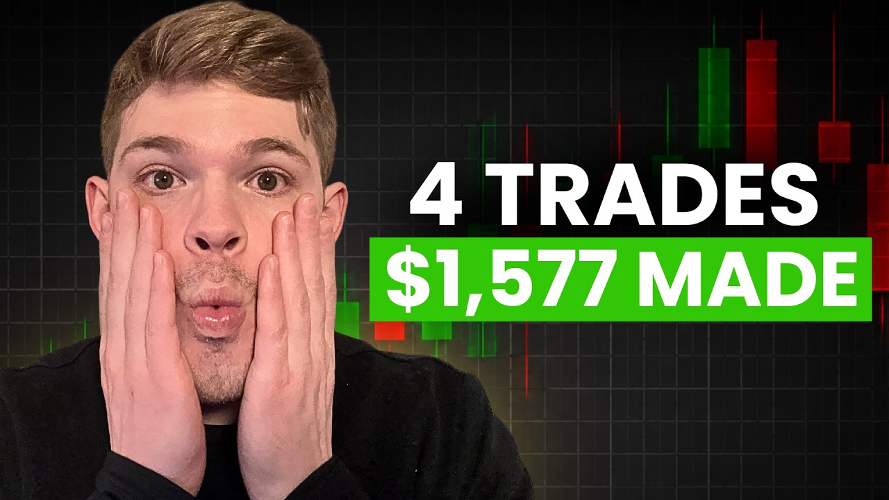 how i made $1,577 on lunch break (trade recap)
