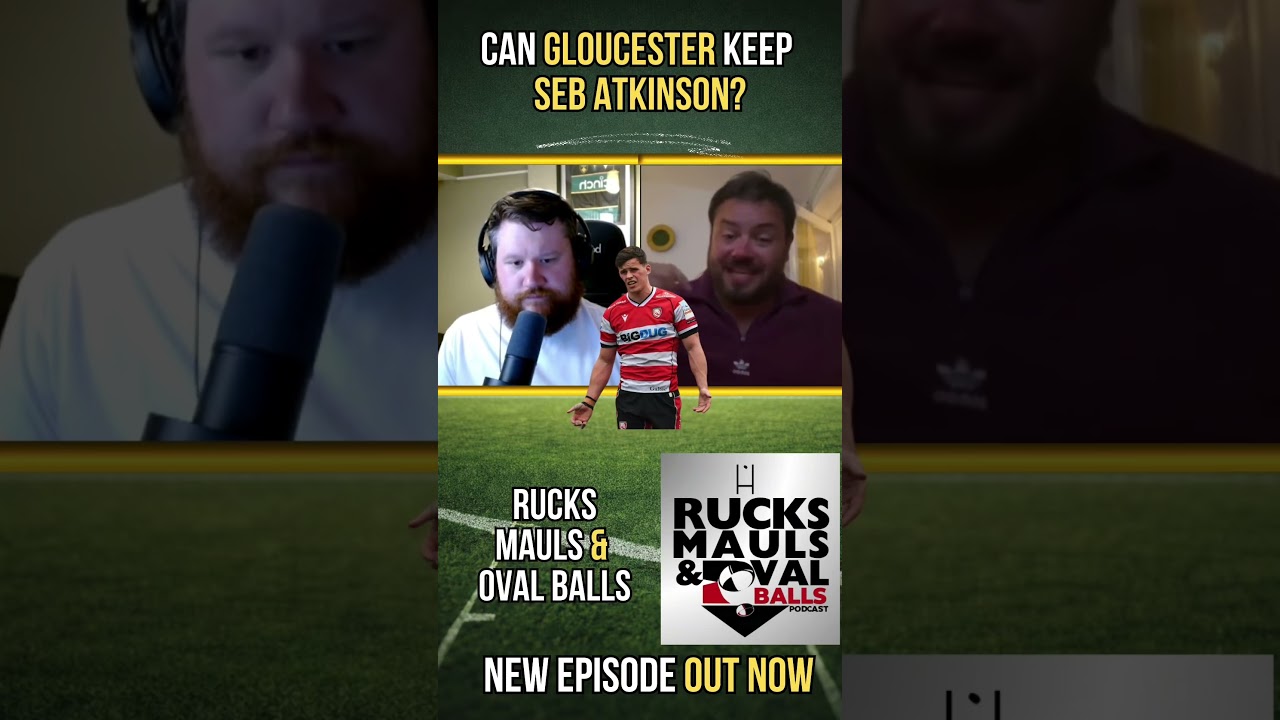 Can Gloucester Rugby Keep Seb Atkinson? Before he becomes a World Class 12? #premrugby #rugby