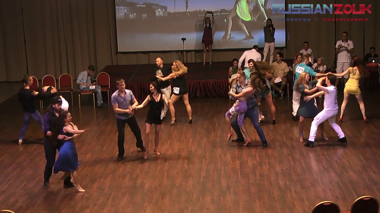 Zouk Jack&Jill Intermediate All Skate - Russian Zouk Congress 2017 zouk singapore