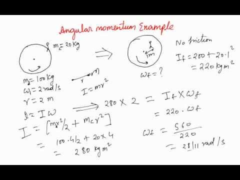 Angular Momentum - Example 1