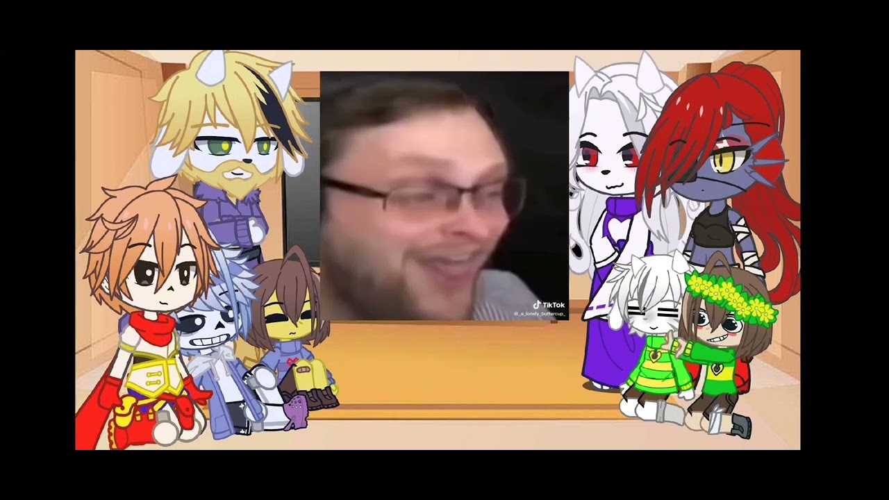 •|реакция персонажей андертейл на ТТ|• ||ускоряйте||