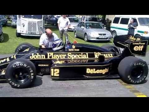 F1 Turbo Sound Ayrton Senna Renault Lotus 98T JPS Loud Twin Turbos