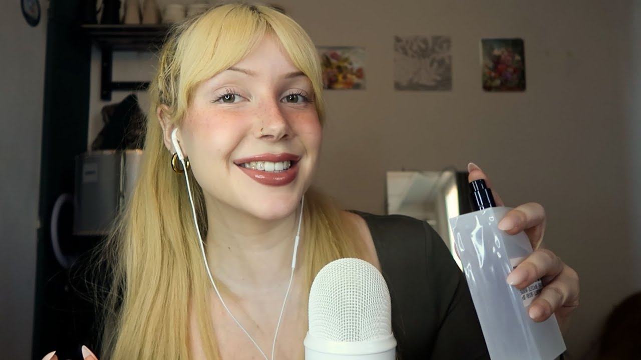ASMR *Tingle Talk Time* ~ “whispering while showing you my favorite things”✨