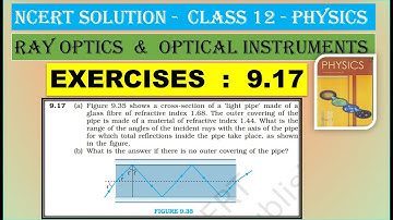 NCERT SOLUTION |CLASS 12 PHYSICS| RAY OPTICS & OPTICAL INSTRUMENTS|EXERCISES 9.17 CBSE  IIT NEET JEE