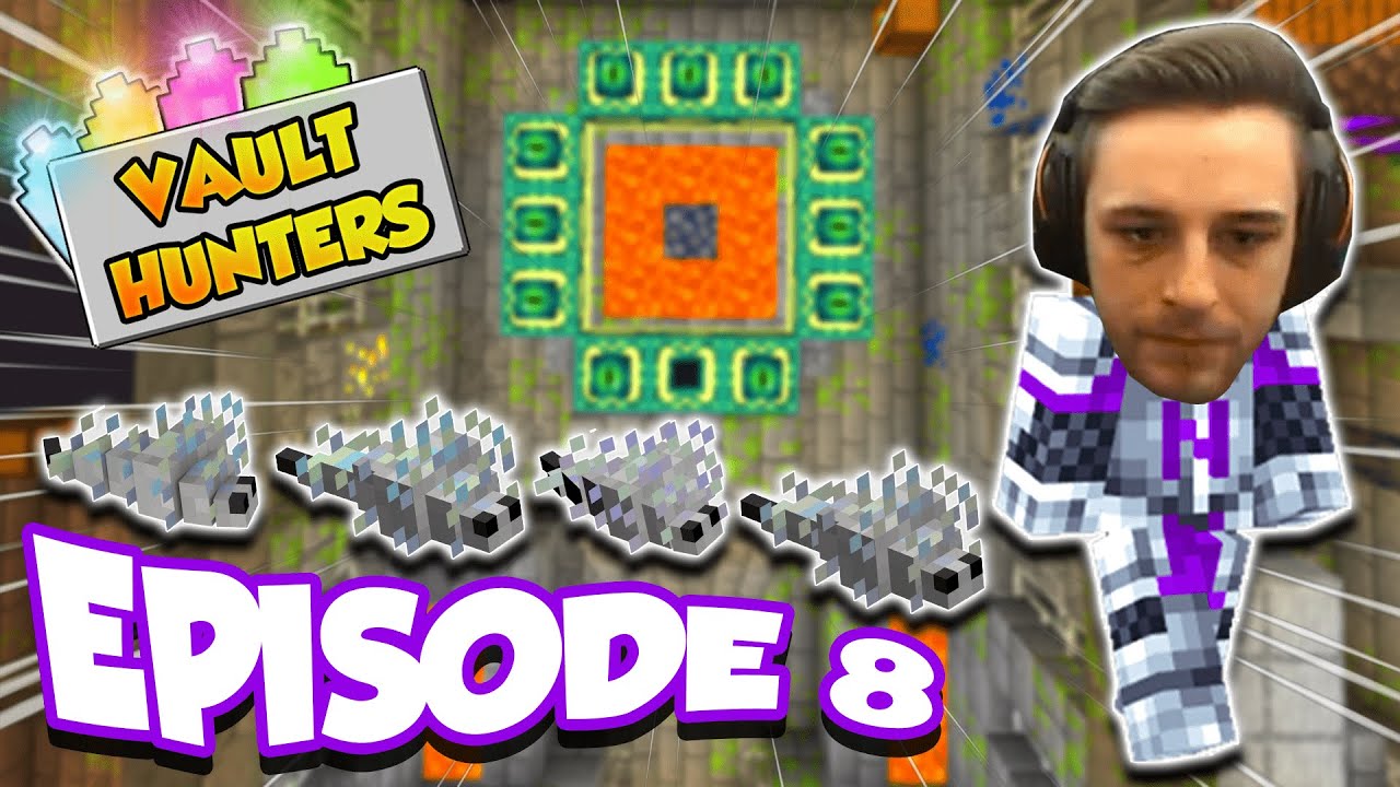 Silverfish Are Just... Teh Wurst 🥈🐟 Episode 8 | Vault Hunters Let's Play | SMP Server