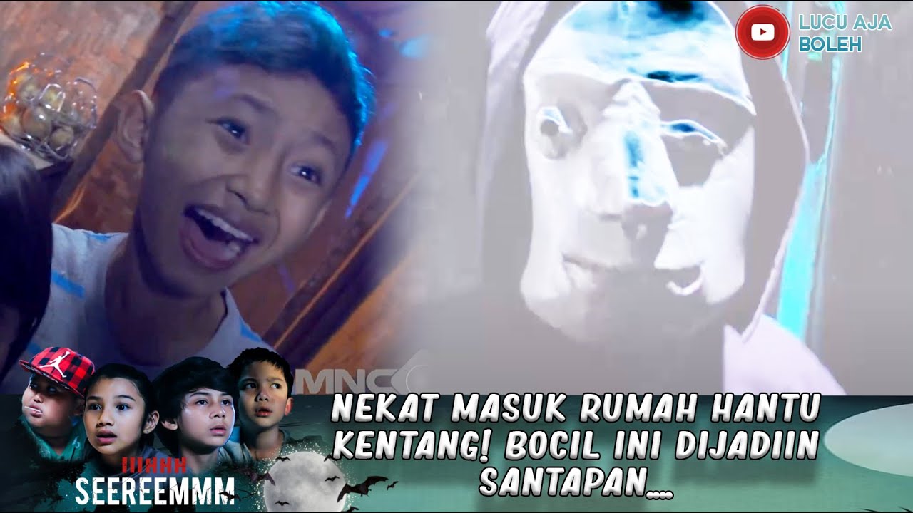 NEKAT MASUK RUMAH HANTU KENTANG! BOCIL INI DIJADIIN SANTAPAN.... - IH SEREM