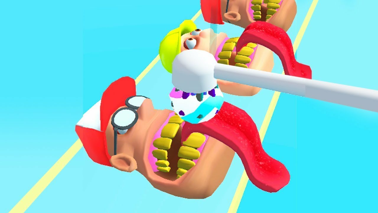 Teeth Runner Game😁😁 - All Levels Gameplay Android/IOS