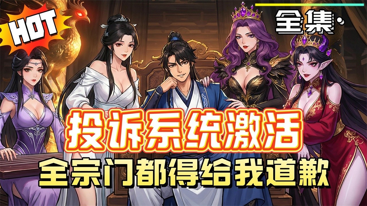 MULTISUB《投訴系統一激活，全宗門都得給我道歉！》林凡穿越修仙界，成了被人欺負的萬年吊車尾。意外激活投訴客服系統，靠舉報 bug 一路開掛逆襲，強勢登頂，成為執掌仙魔兩界的霸主！