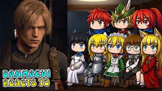 Danmachi React To Bell Cranel As Leon Kennedy Resident Evil 4 - Gacha Club React