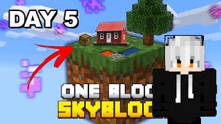 BLOCK SKYBLOCK I SINH TỒN 100 NGÀY TRÊN 1 BLOCK I NGÀY 5