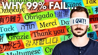 Why most FAIL at learning a foreign language (...the secrets that your teacher never told you)