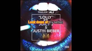 Maejor Ali (Bei Maejor) Feat Juicy J & Justin Bieber-Lolly