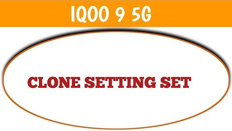 iqoo 9 5g me phone clone setting set kaise kare,how to set phone clone setting iqoo 9 5g