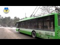 Черкасский троллейбус- Богдан Т70117 №379 19.01.2016