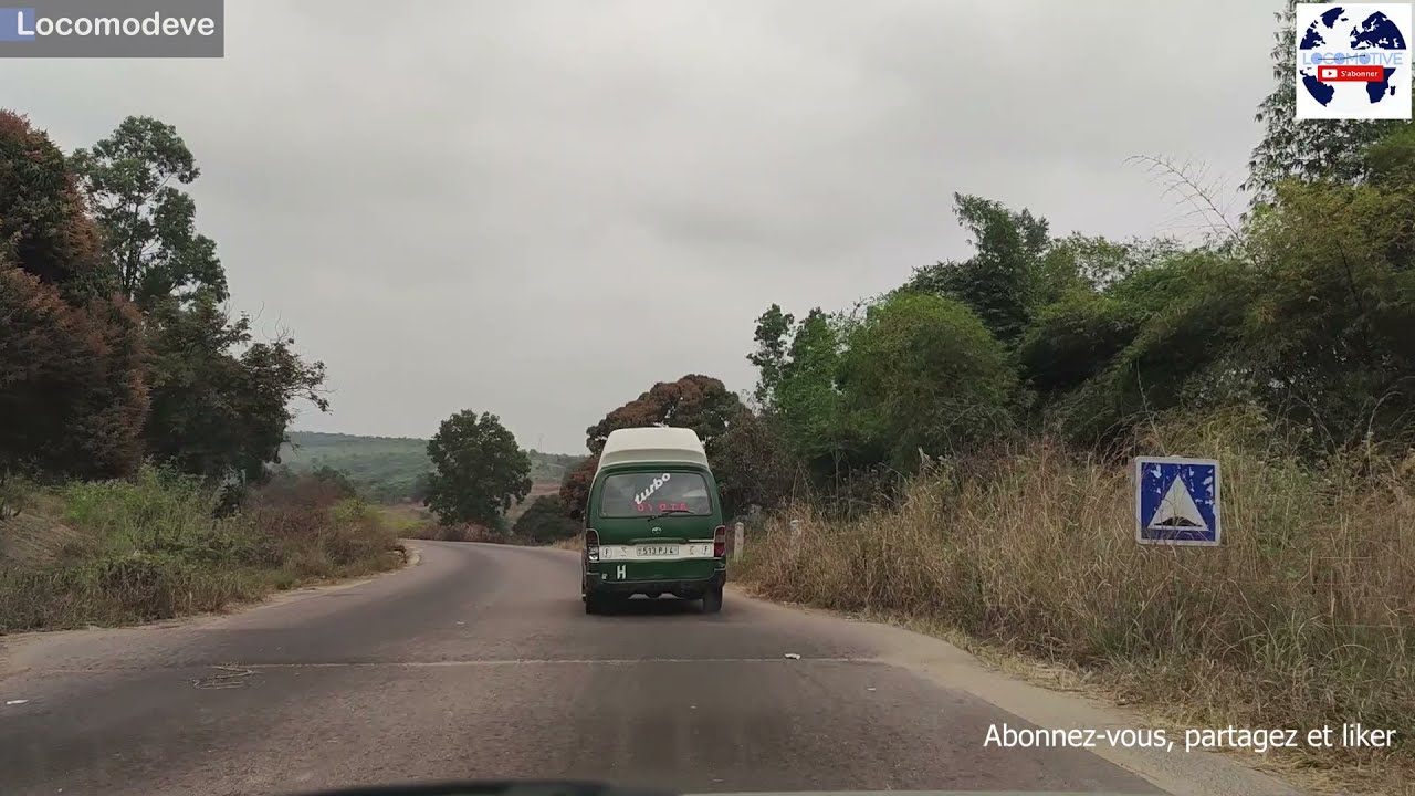 Nationale 1 en direction de la Region du Pool - Loua - 17 km - Ngangaligolo   Makana 1- 2  Mayitouko