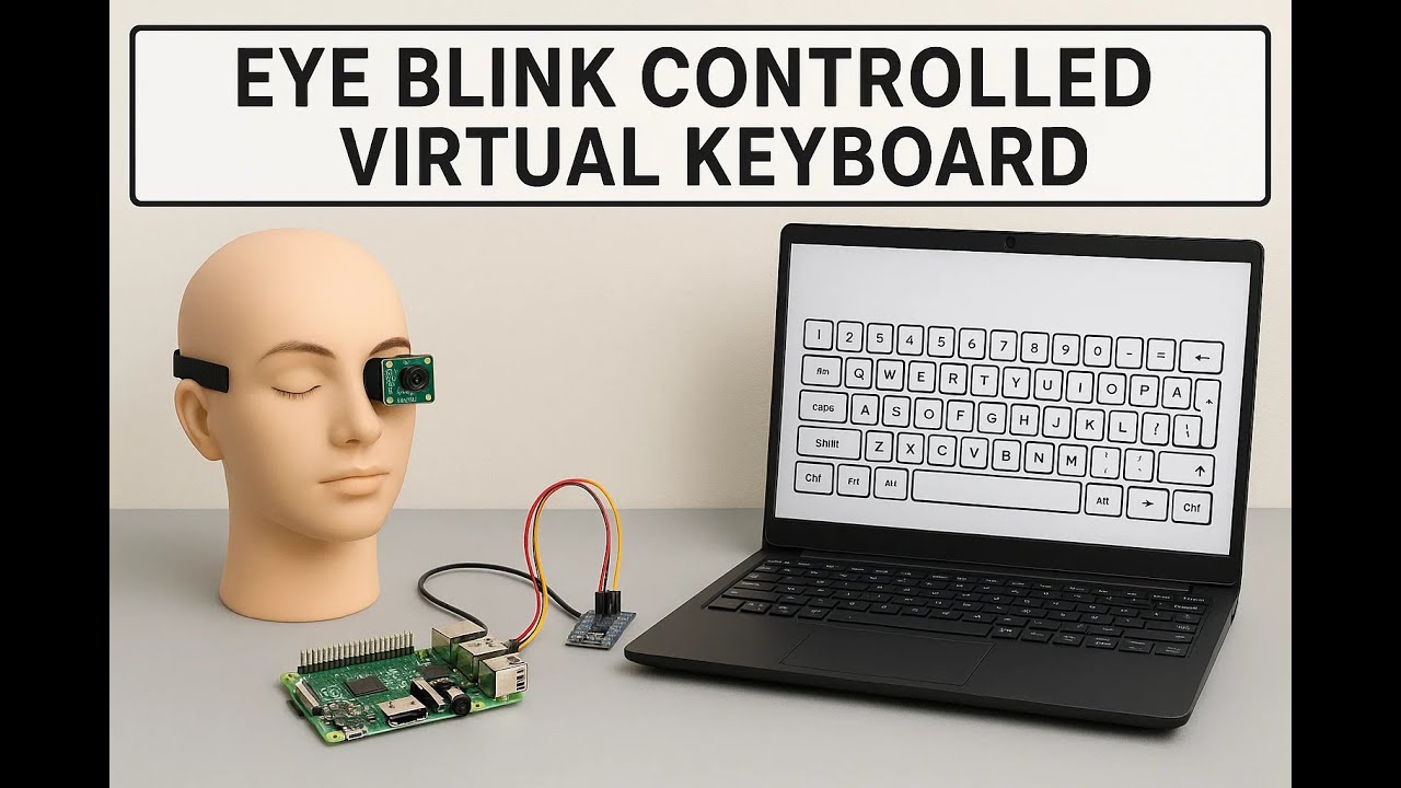 HVS-3266. Eye Blink Controlled Virtual Keyboard #eyemovement #Raspberry ...