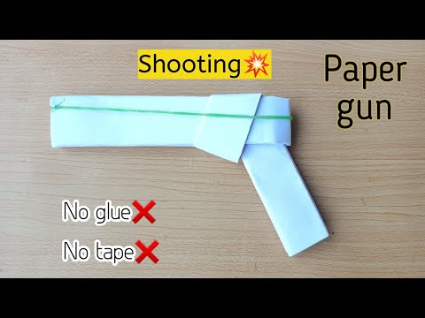 DIY paper gun|How