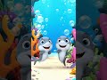 Wait… Now There Are TWO Baby Sharks?! 😳🦈 #babyshark #kidsrhymes #viralreels#preschoollearning