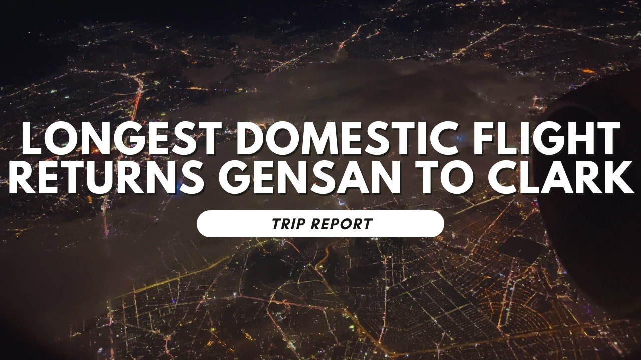 Gensan to Clark with Cebu Pacific 5J 1096 | Trip Report