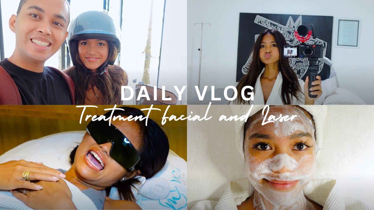 My monthly routine Facial and laser treatment | Maeurn Smiles - YouTube