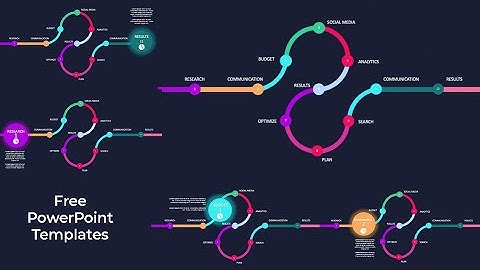 ✨ Tutorial & Free Download ✨ Animated PowerPoint Morph Timeline Process
