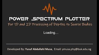 [🎁🎁 New] 1D and 2D Spectral Analysis Software For Depth Estimation