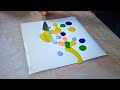 Simple Abstract Painting | Abstract Art on Paper | Easy Steps for Expressive Artworks