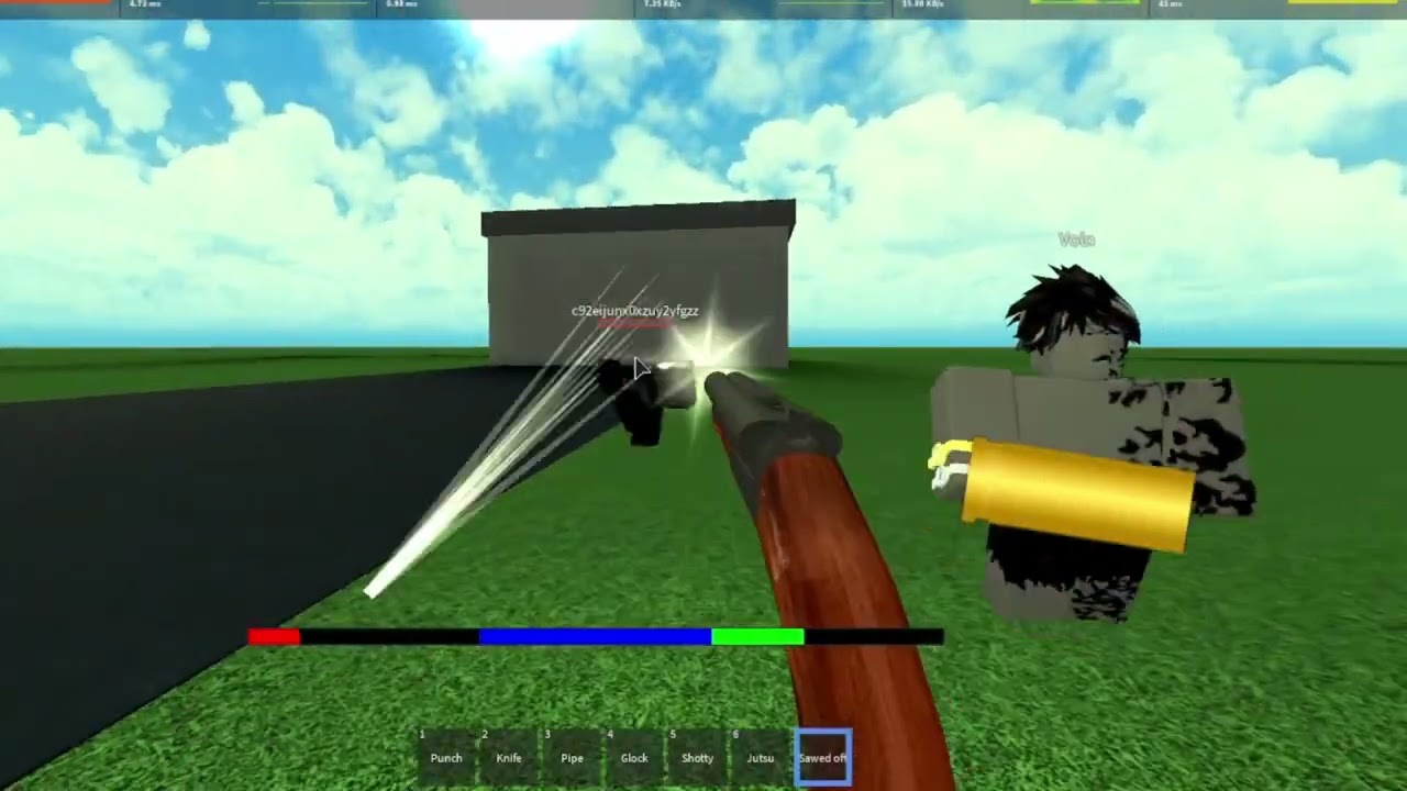 DouglasMicrone Vs Deadlyaimm (ROBLOX THE STREETS