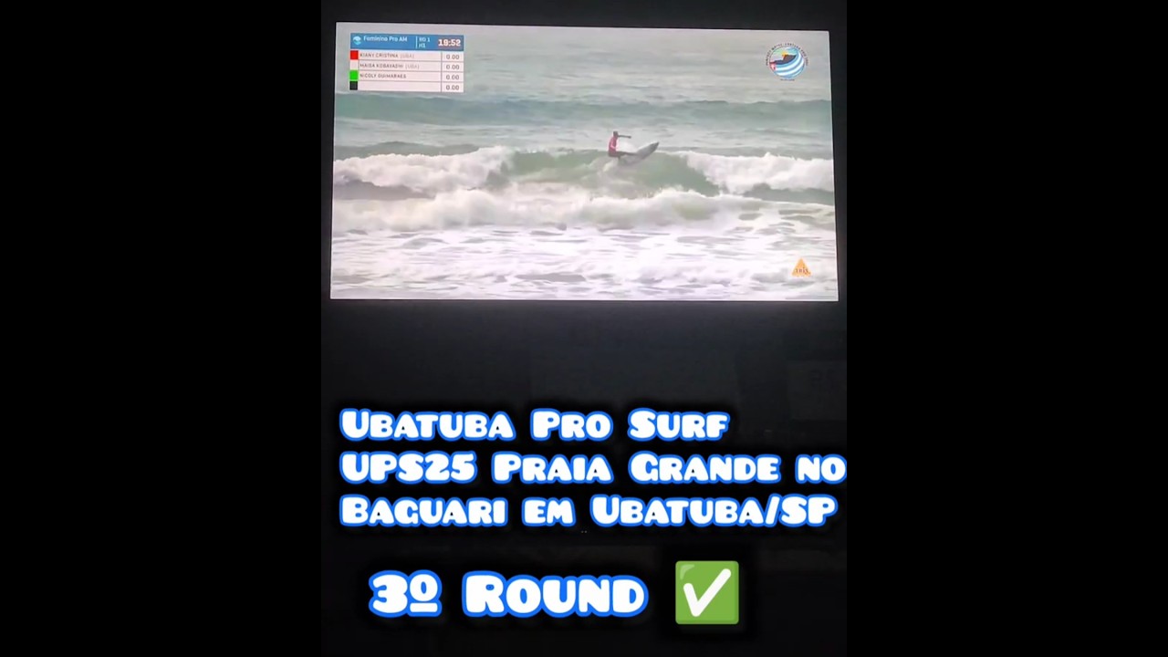 Ubatuba Pro Surf UPS Circuit 2025 I advanced in 1st place in the 3rd Round✅ 