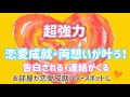 超強力【愛される！恋愛成就エネルギー・両想いを叶える！】かけ流しで『お部屋が恋愛成就パワースポットに♥』告白される！連絡がくる！最強の絶対的恋愛運アップ♡良縁！結婚・夫婦円満】開運・恋愛運が上がる音楽