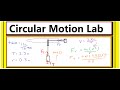 Circular motion problemlab centripetal force  tension mass