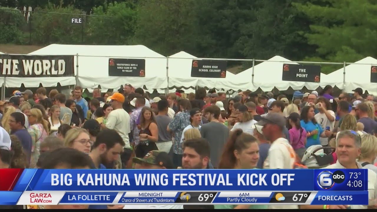 Big Kahuna Wing Festival returns for 11th year, raising money for charity