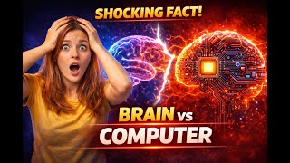 Brain vs Computer | कौन ज्यादा तेज़ है 😱 Shocking Facts About Human Brain in Hindi