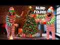 Blindfold Christmas Tree Decorating Challenge with DADDY DLO!!!+Vlogmas DAY1