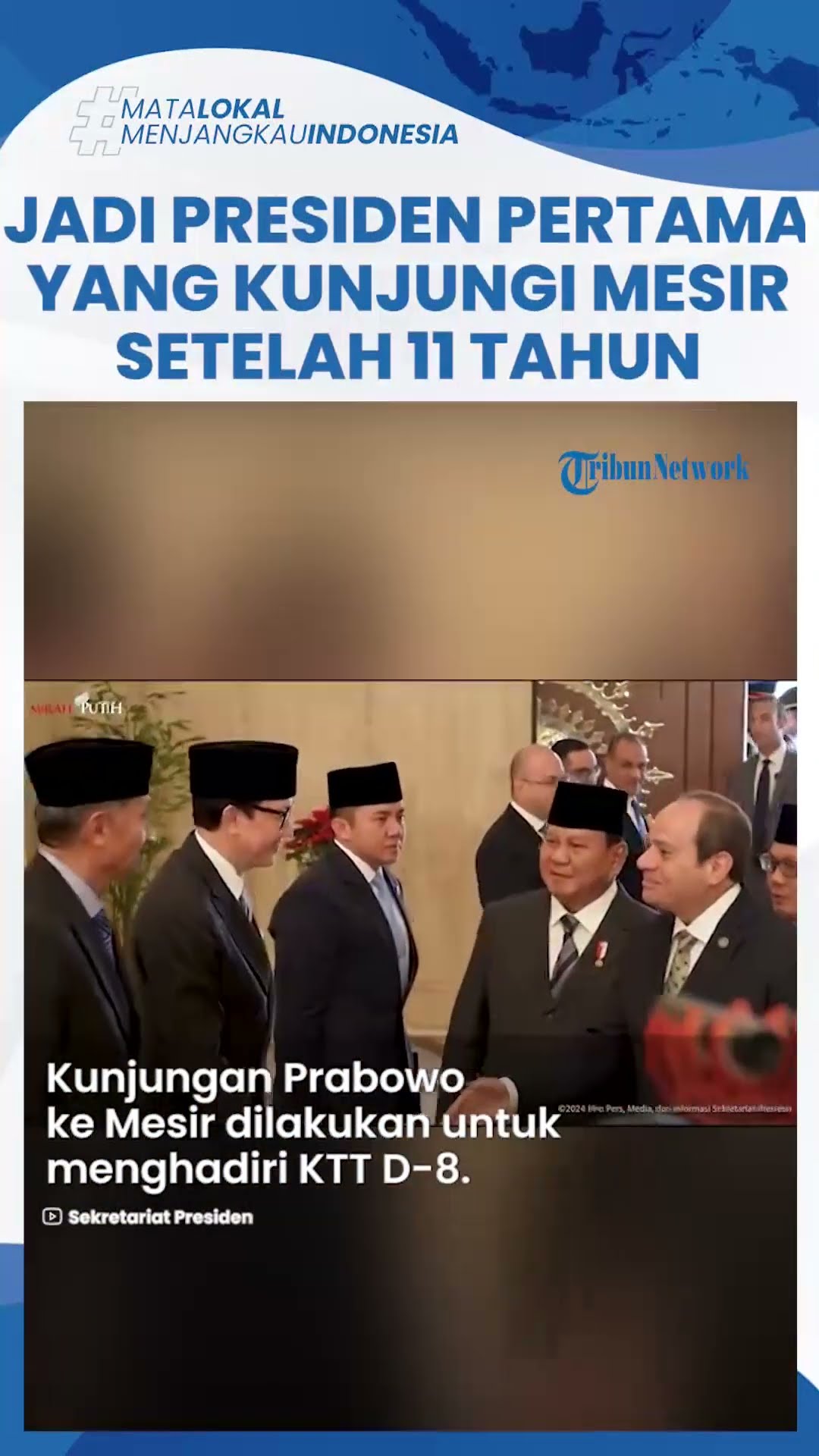 Prabowo Bangga Merasa Terhormat, Pamer Jadi Presiden Pertama yang Kunjungi Mesir setelah 11 Tahun