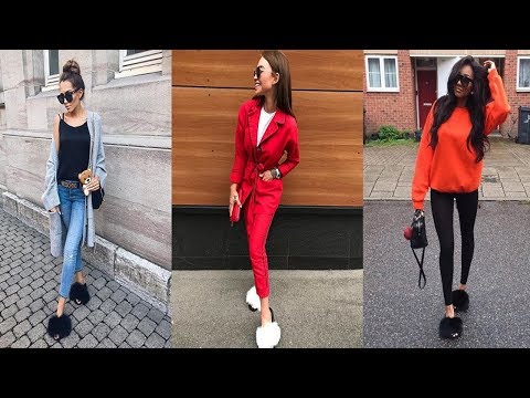 outfits to wear with ugg slippers