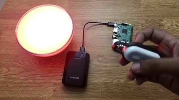 AWS IoT Button Controlling Philips Hue Go Bulb