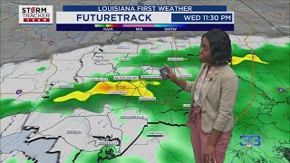 Wednesday Morning Forecast for Baton Rouge 1-15-25: Scattered Showers for Wednesday, Wintry Mix Poss