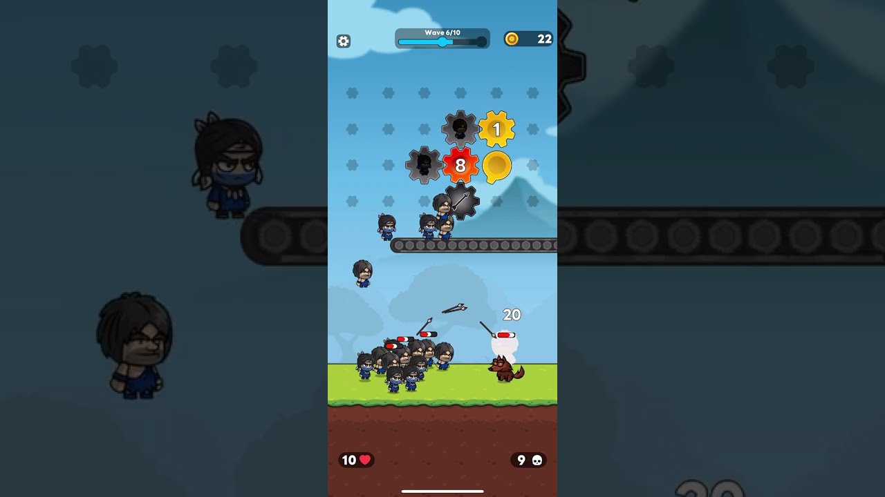 Gear Fight Chapter 1 All Levels Voodoo IOS Gameplay